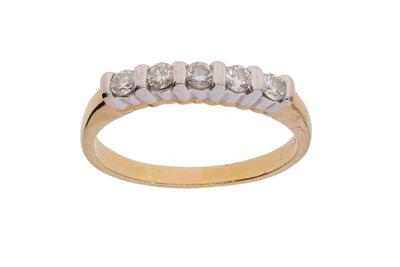 Anello con diamanti - Asta Preziosi