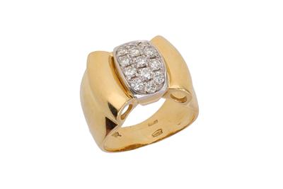 Anello con diamanti - Asta Preziosi
