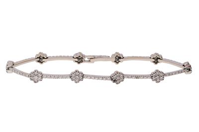 Bracciale con diamanti - Asta Preziosi