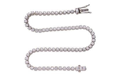 Bracciale con diamanti - Asta Preziosi