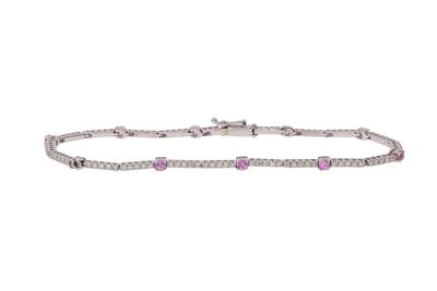 Bracciale con diamanti e pietre - Asta Preziosi