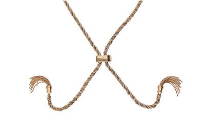 Collana con maglia a corda - Asta Preziosi