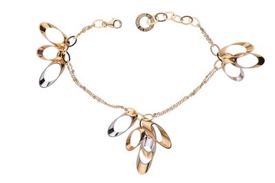 Unoaerre, bracciale con pendenti - Asta Preziosi