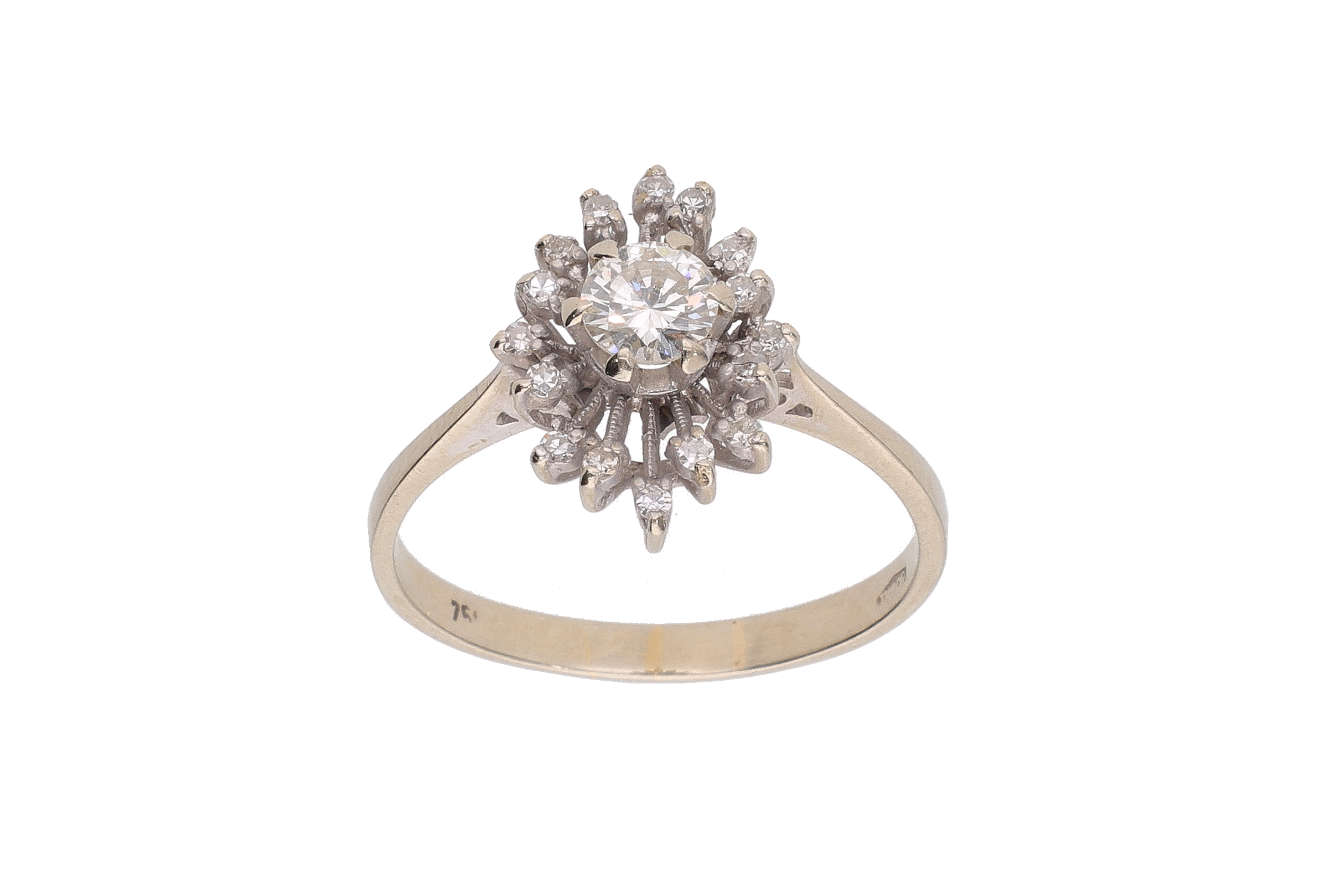 Anello con diamanti - Asta Preziosi