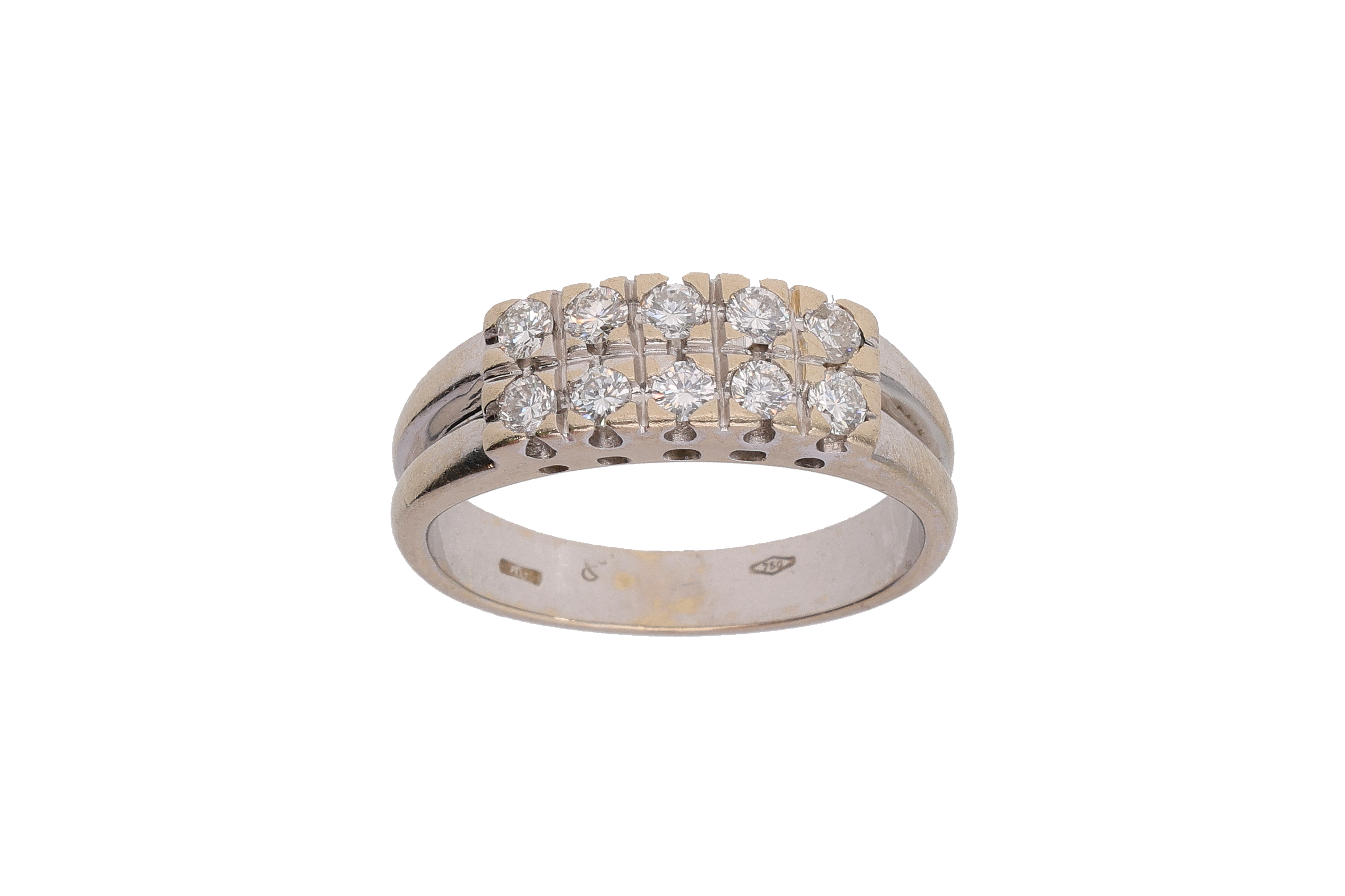 Anello con diamanti - Asta Preziosi