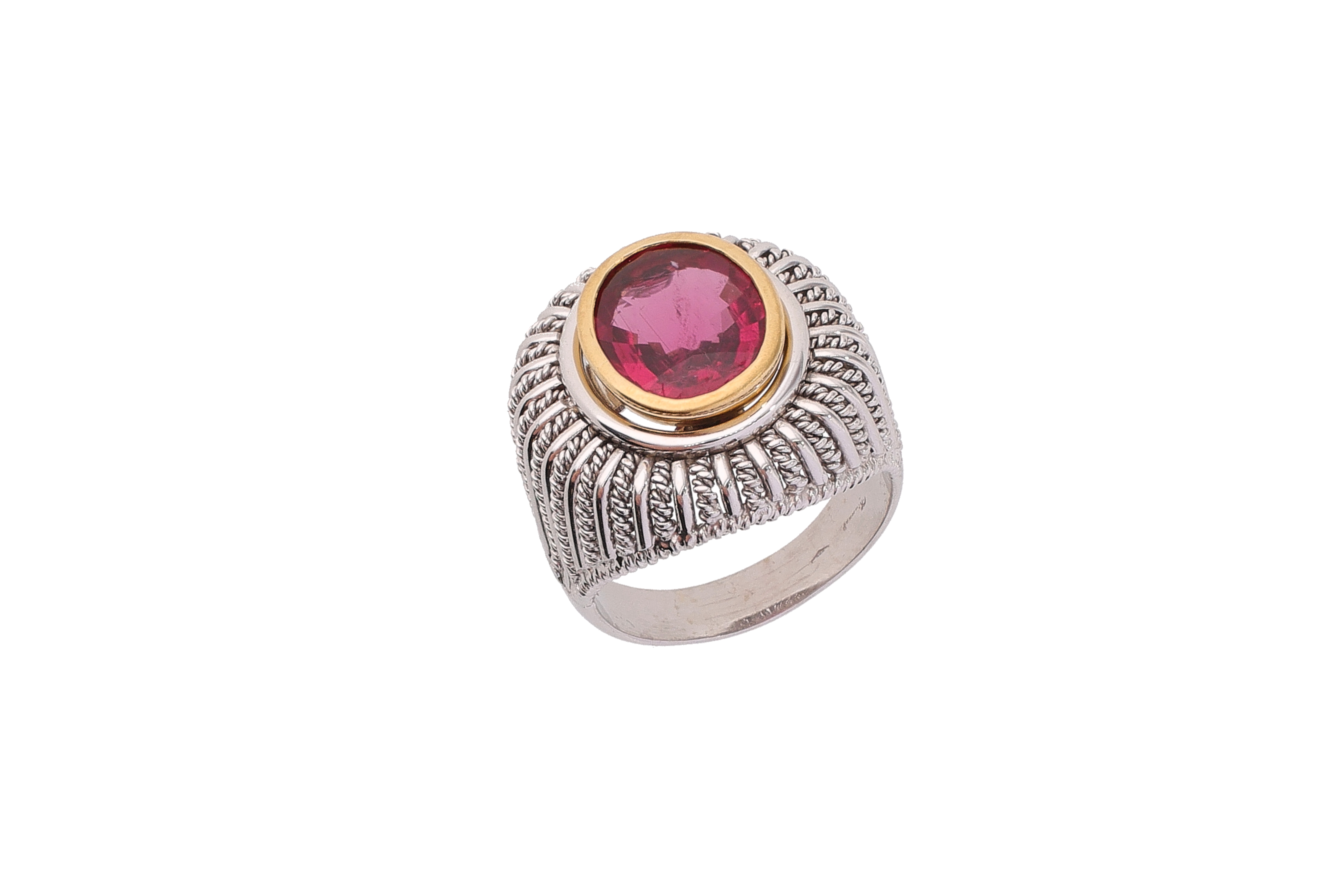 Anello con tormalina - Asta Preziosi