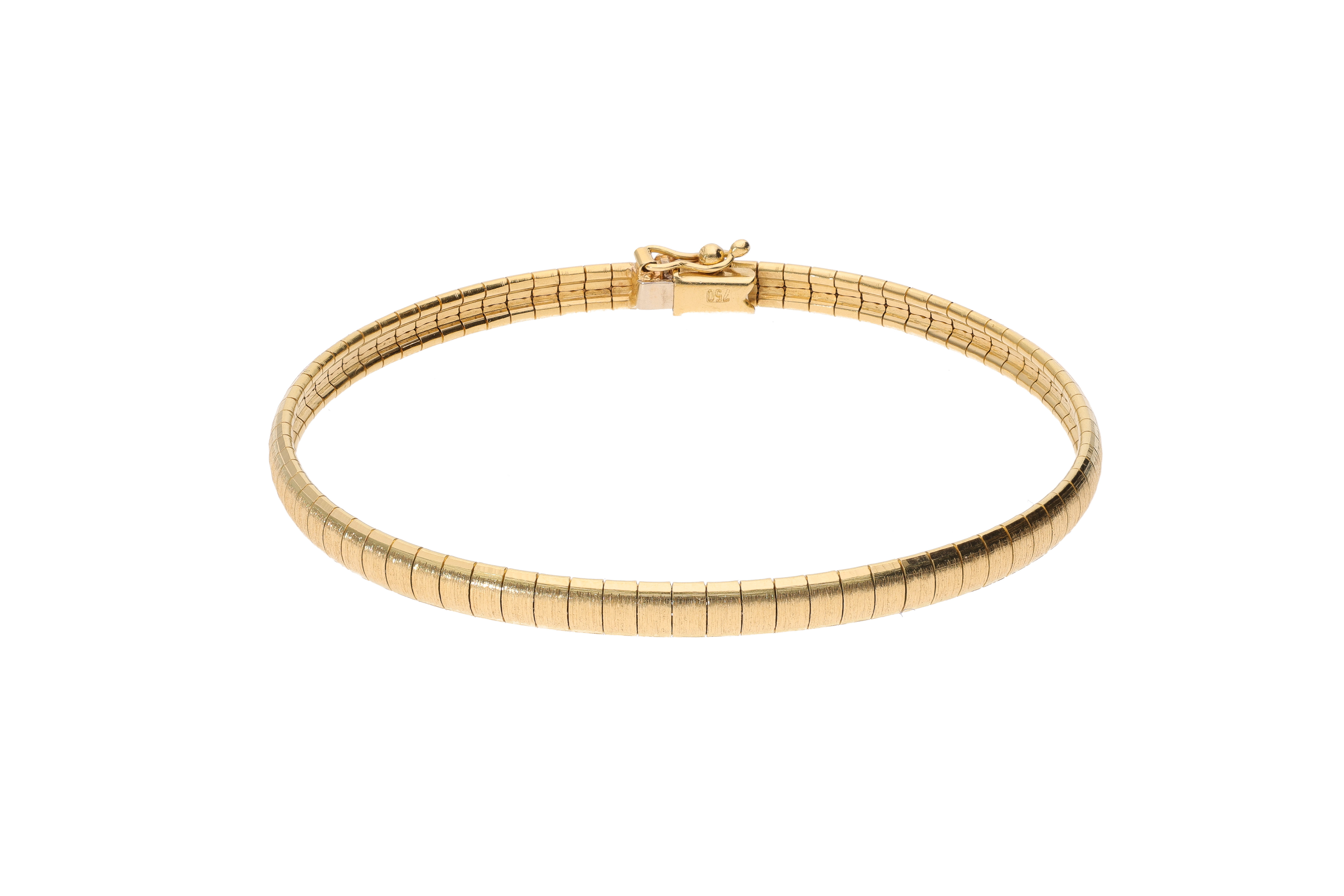 Bracciale a maglia satinata - Asta Preziosi