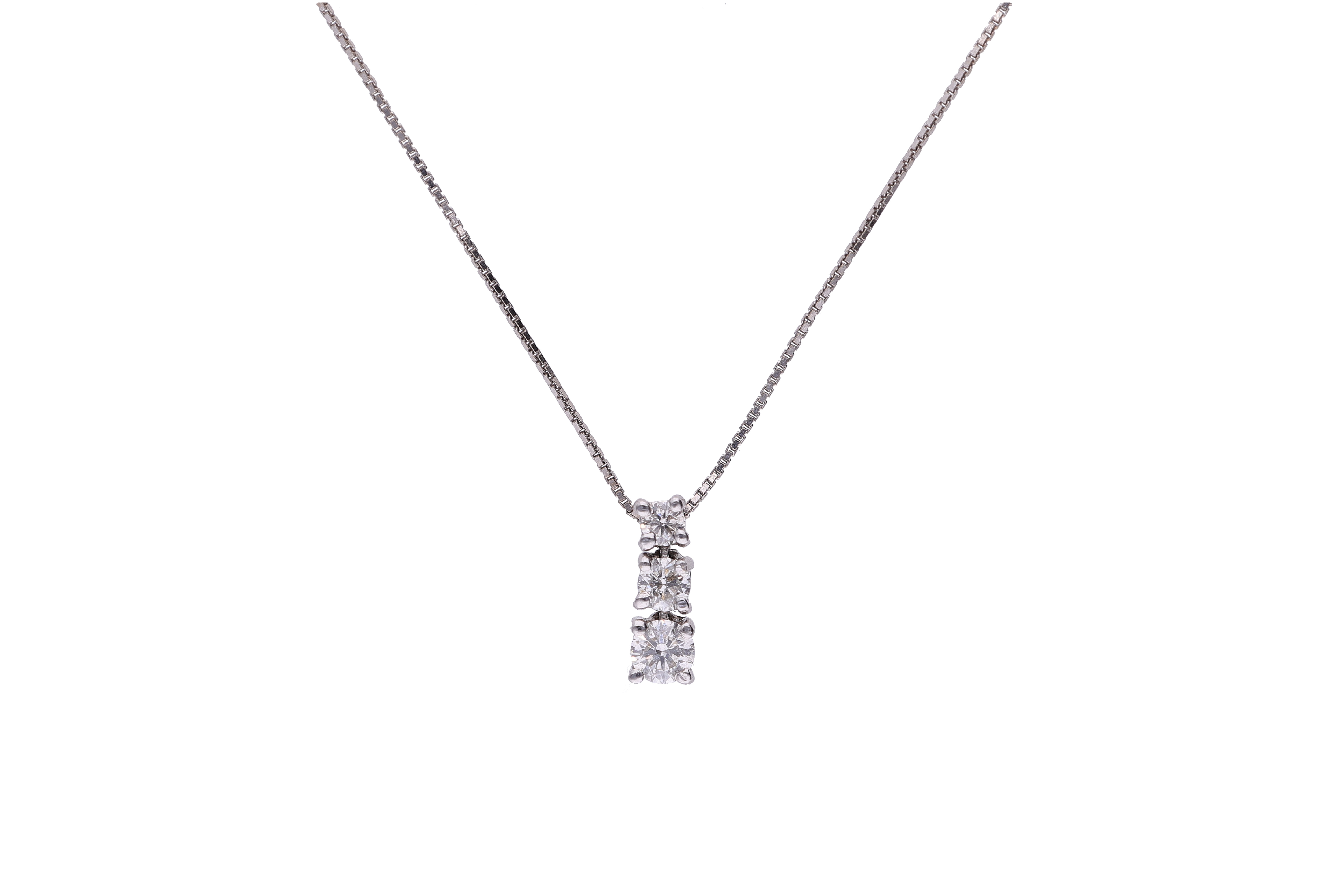 Collier con diamanti - Asta Preziosi