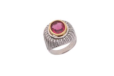 Anello con tormalina - Asta Preziosi