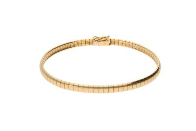 Bracciale a maglia satinata - Asta Preziosi