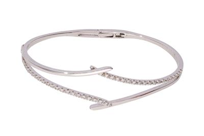 Bracciale rigido con diamanti - Asta Preziosi Bracciale rigido con diamanti - Asta Preziosi