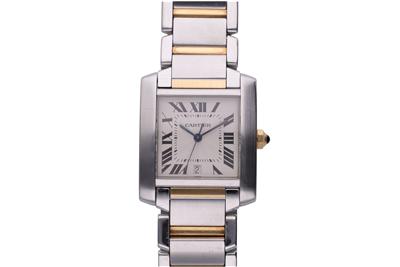 Cartier Tank Francaise - Asta Preziosi Cartier Tank Francaise - Asta Preziosi