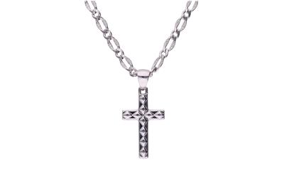 Collana con crocetta - Asta Preziosi