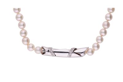 Collana di perle coltivate - Asta Preziosi Collana di perle coltivate - Asta Preziosi