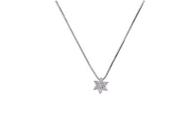 Collana e pendente con diamanti - Asta Preziosi Collana e pendente con diamanti - Asta Preziosi