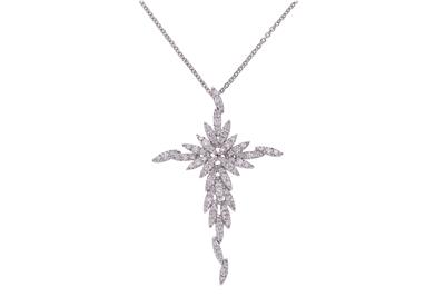 Collana e pendente con diamanti - Asta Preziosi Collana e pendente con diamanti - Asta Preziosi