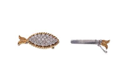 Fermezza con diamanti - Asta Preziosi Fermezza con diamanti - Asta Preziosi