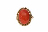 Anello con corallo - Asta Preziosi