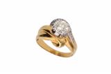 Anello con diamanti - Asta Preziosi Anello con diamanti - Asta Preziosi
