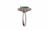 Anello con smeraldo e diamanti - Asta Preziosi Anello con smeraldo e diamanti - Asta Preziosi