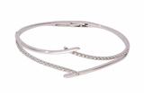 Bracciale rigido con diamanti - Asta Preziosi Bracciale rigido con diamanti - Asta Preziosi