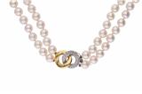 Collana composta da due fili di perle coltivate - Asta Preziosi Collana composta da due fili di perle coltivate - Asta Preziosi