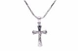 Collana con crocetta - Asta Preziosi