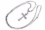 Collana con crocetta - Asta Preziosi
