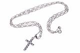 Collana con crocetta - Asta Preziosi