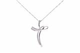 Collana con pendete a forma di croce con diamanti - Asta Preziosi Collana con pendete a forma di croce con diamanti - Asta Preziosi