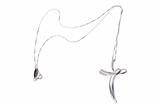 Collana con pendete a forma di croce con diamanti - Asta Preziosi Collana con pendete a forma di croce con diamanti - Asta Preziosi