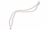 Collana di perle di acqua dolce con piccolo diamante - Asta Preziosi