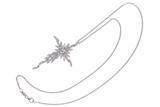 Collana e pendente con diamanti - Asta Preziosi Collana e pendente con diamanti - Asta Preziosi
