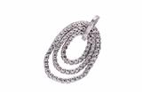 Pendente con diamanti incolore, diamanti neri e pietre - Asta Preziosi Pendente con diamanti incolore, diamanti neri e pietre - Asta Preziosi