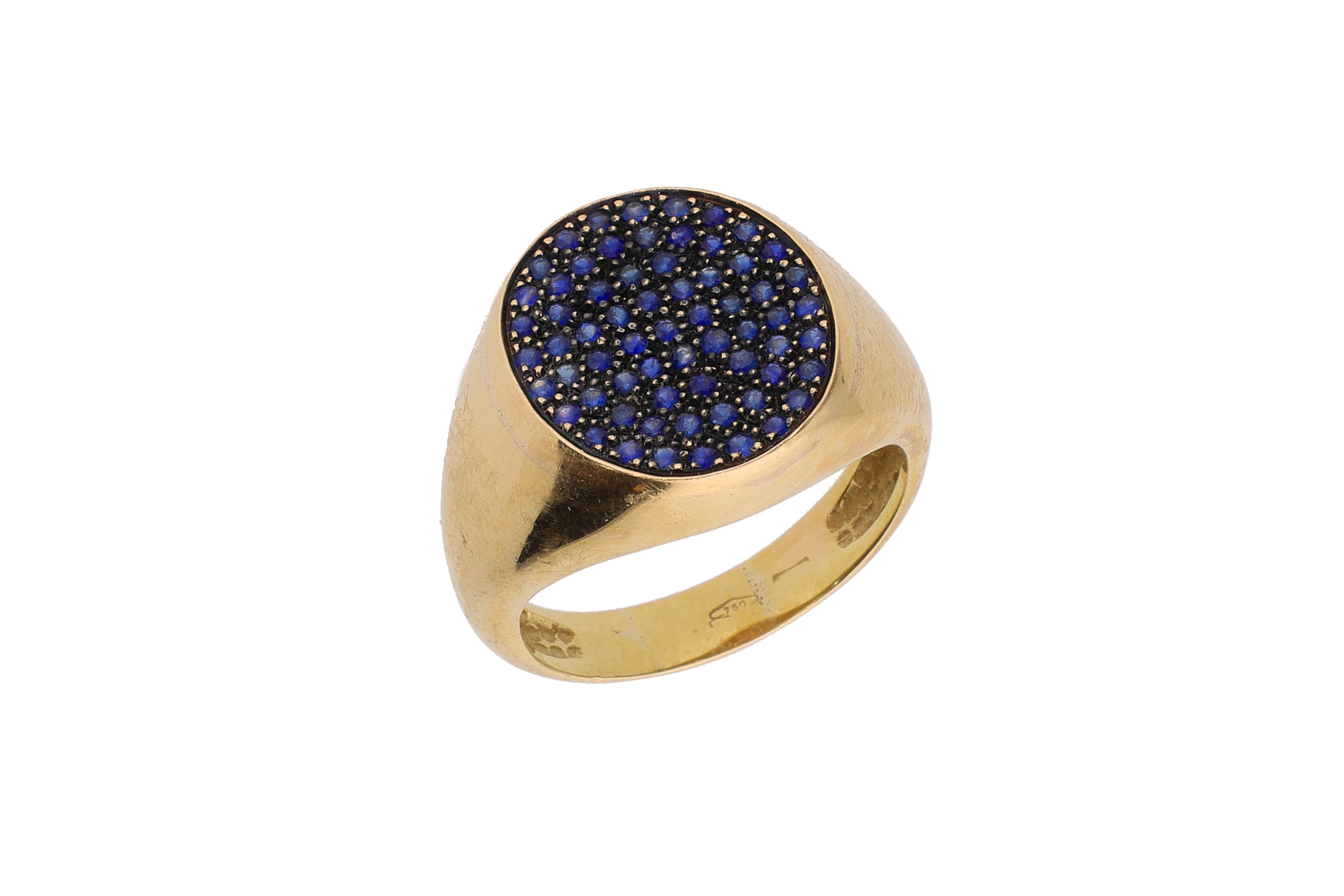 Anello con zaffiri e pietre - Asta Preziosi