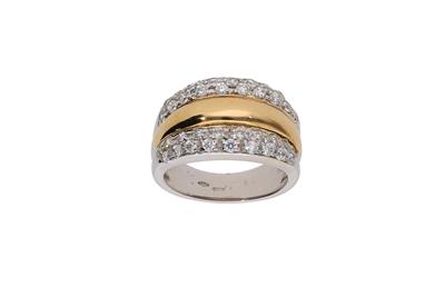Anello con pietre incolore - Asta Preziosi Anello con pietre incolore - Asta Preziosi
