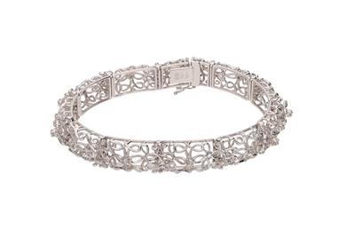 Bracciale a moduli snodati - Asta Preziosi Bracciale a moduli snodati - Asta Preziosi