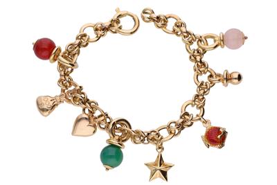 Bracciale con charms - Asta Preziosi Bracciale con charms - Asta Preziosi