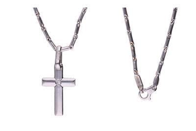 Chimento, collana e ciondolo con diamante - Asta Preziosi Chimento, collana e ciondolo con diamante - Asta Preziosi
