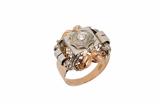 Anello art Deco' con diamante - Asta Preziosi Anello art Deco' con diamante - Asta Preziosi