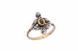 Anello con zaffiro e diamanti - Asta Preziosi Anello con zaffiro e diamanti - Asta Preziosi