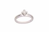 Anello solitario con diamante - Asta Preziosi Anello solitario con diamante - Asta Preziosi