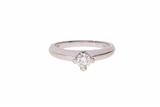 Anello solitario con diamante - Asta Preziosi Anello solitario con diamante - Asta Preziosi