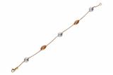 Bracciale con elementi diamantati e satinati - Asta Preziosi Bracciale con elementi diamantati e satinati - Asta Preziosi