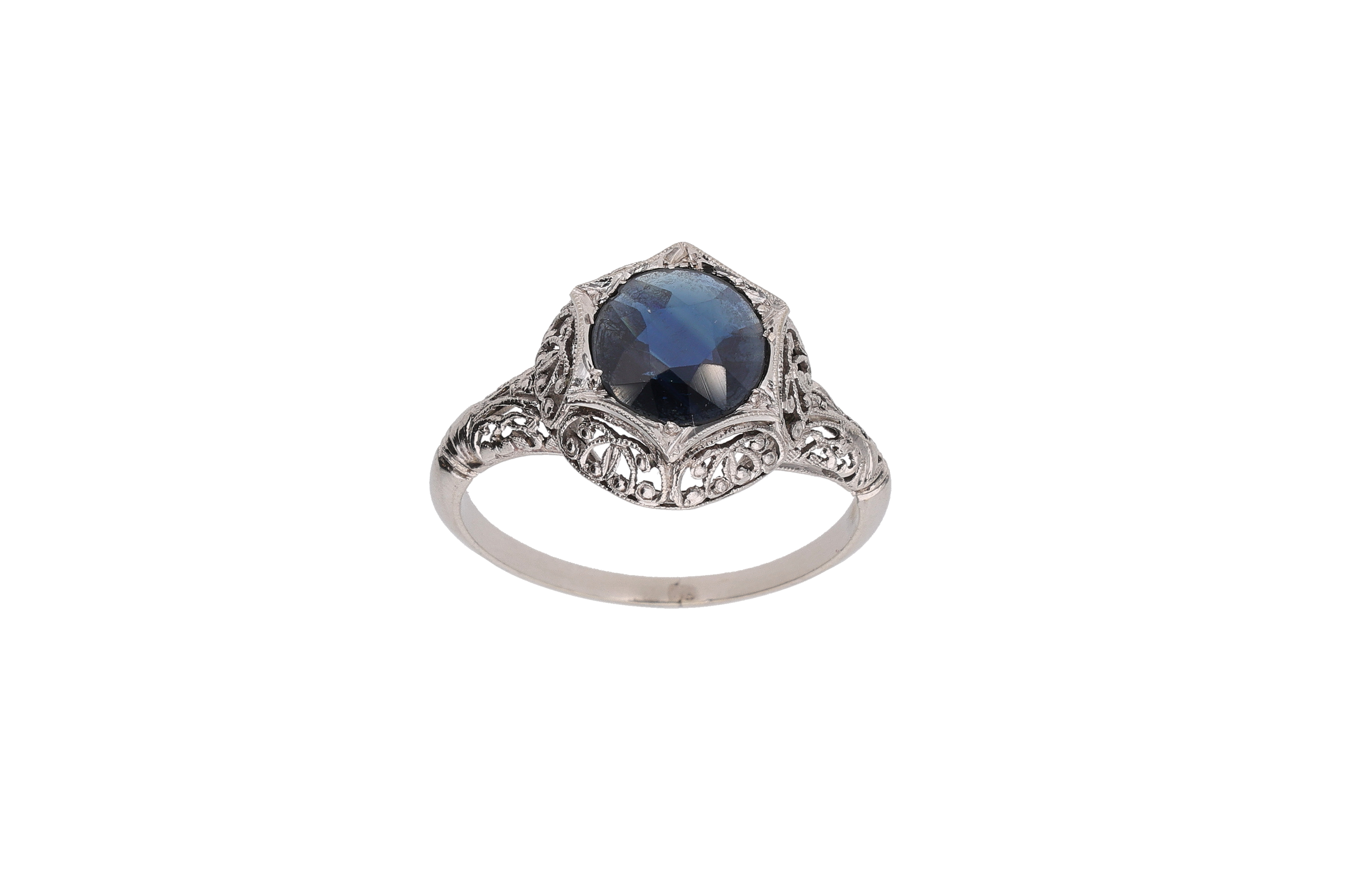 Anello con zaffiro - Asta Preziosi