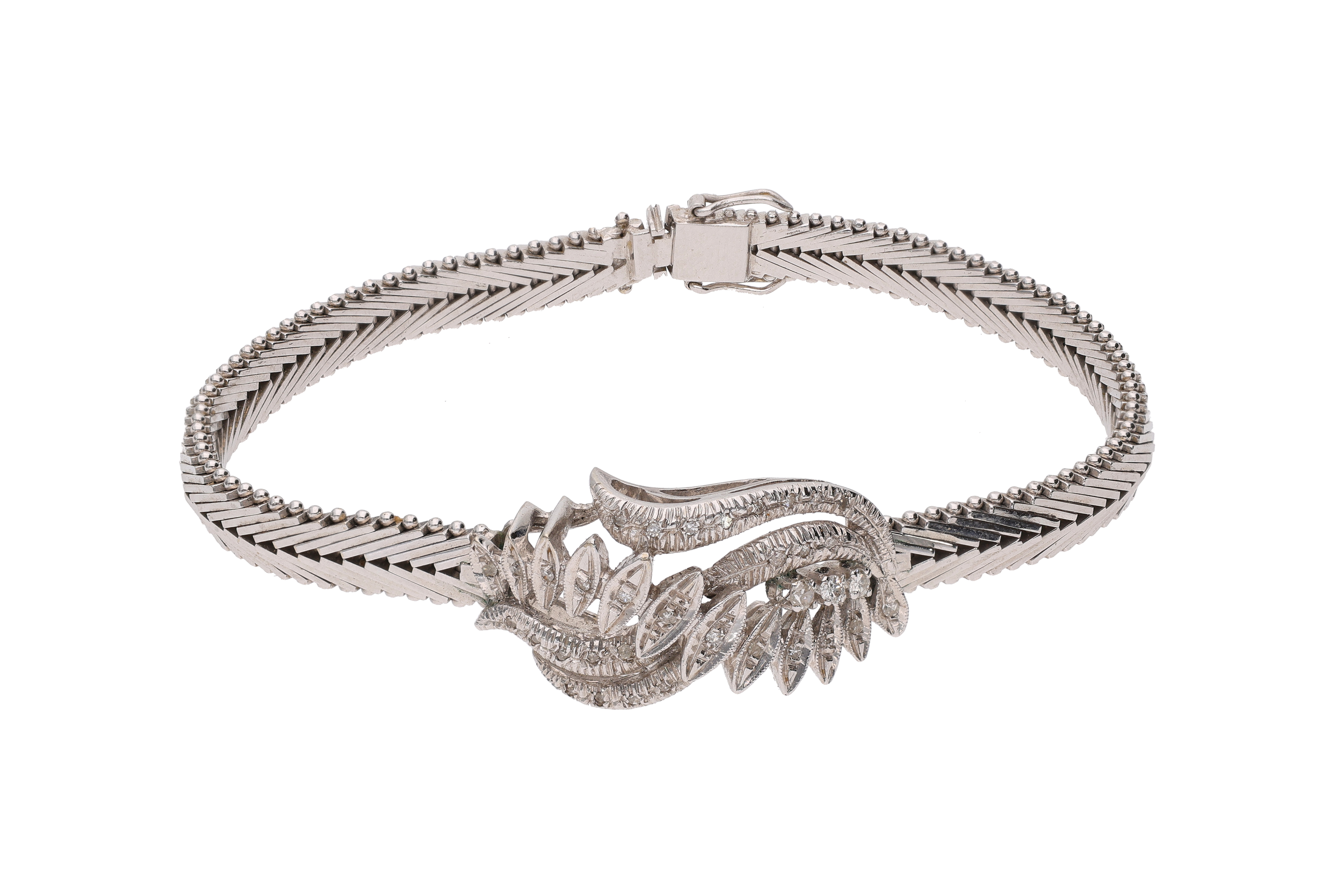 Bracciale con diamanti - Asta Preziosi