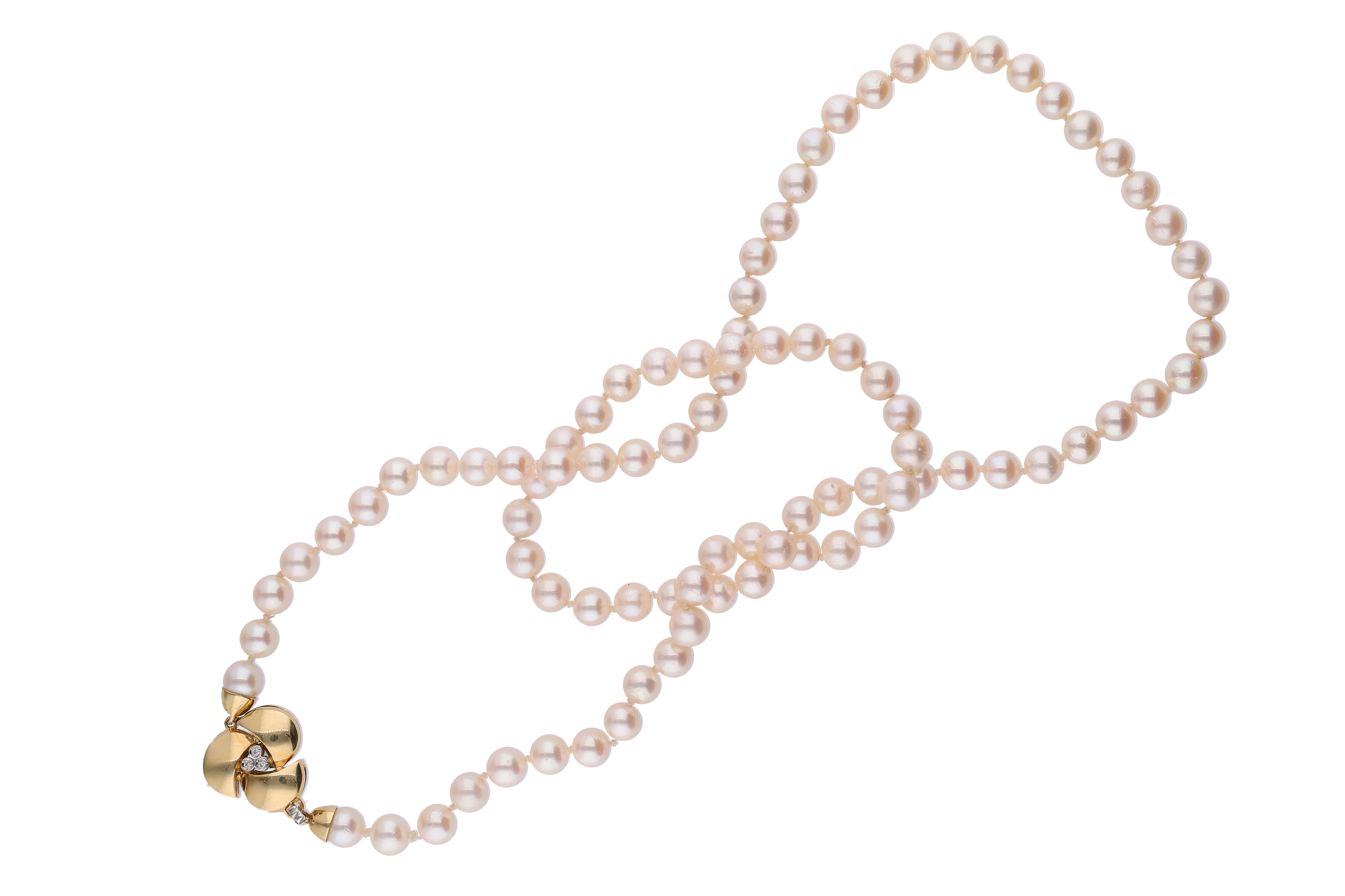 Collana di perle coltivate - Asta Preziosi
