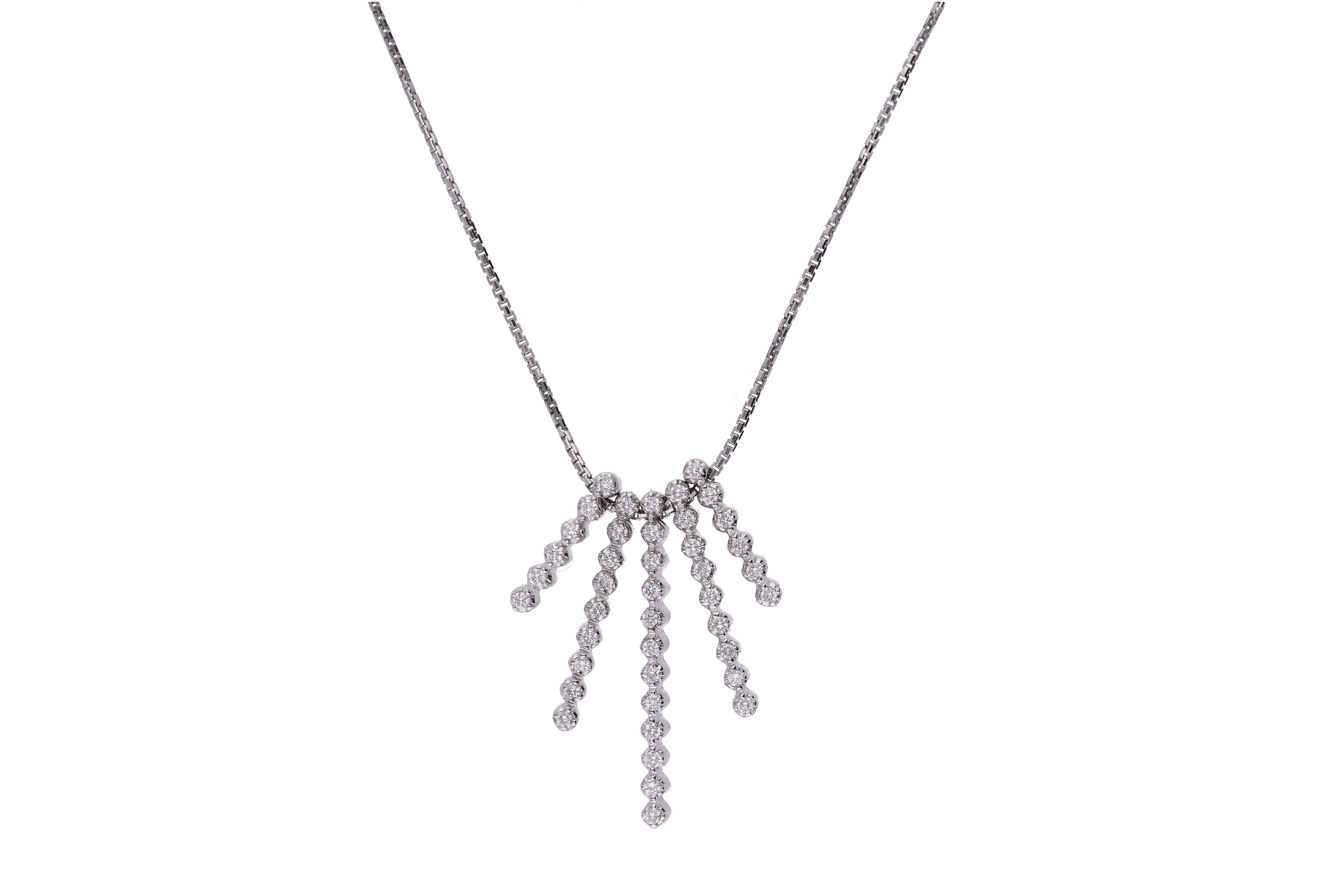 Collier con diamanti - Asta Preziosi