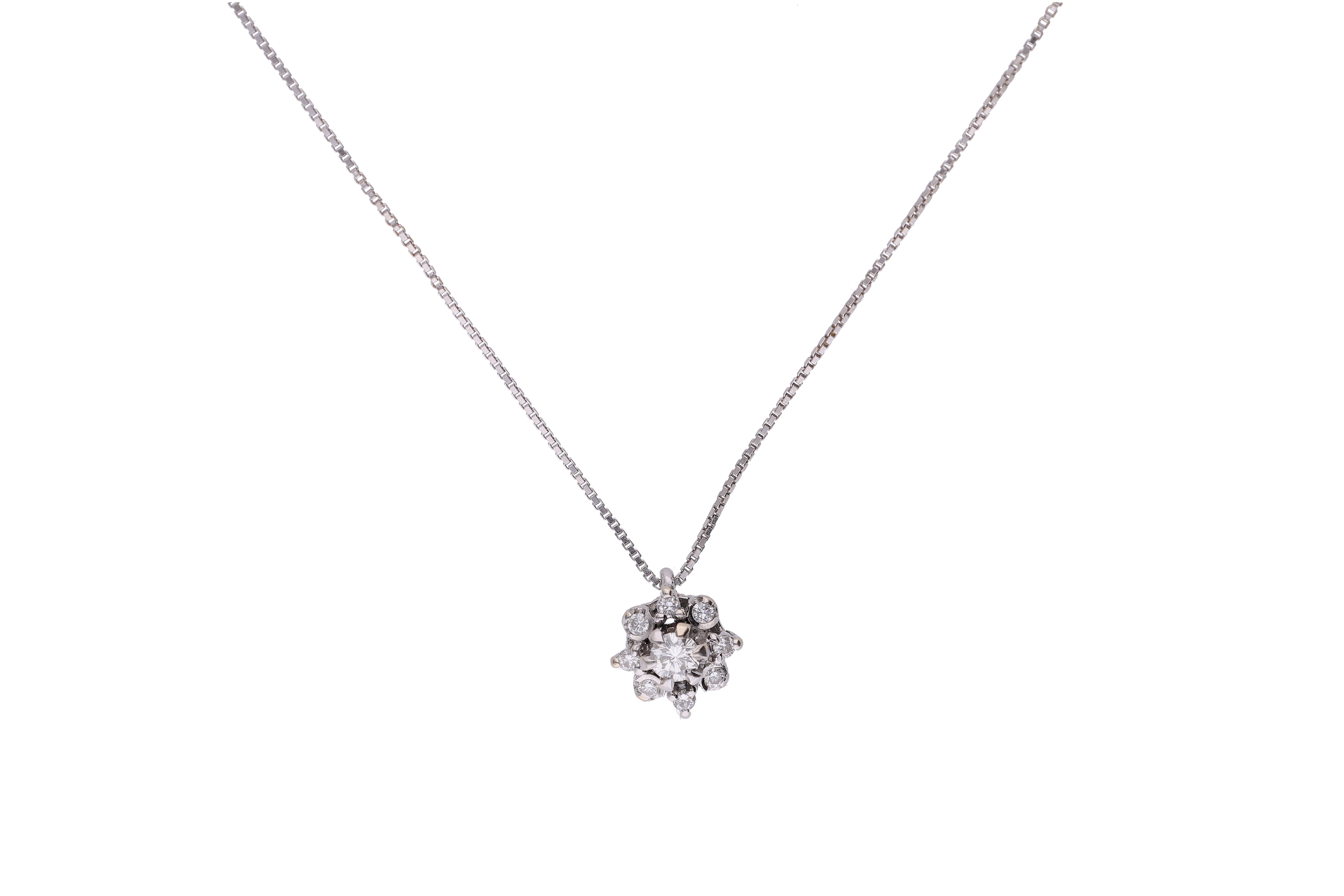 Collier con diamanti - Asta Preziosi