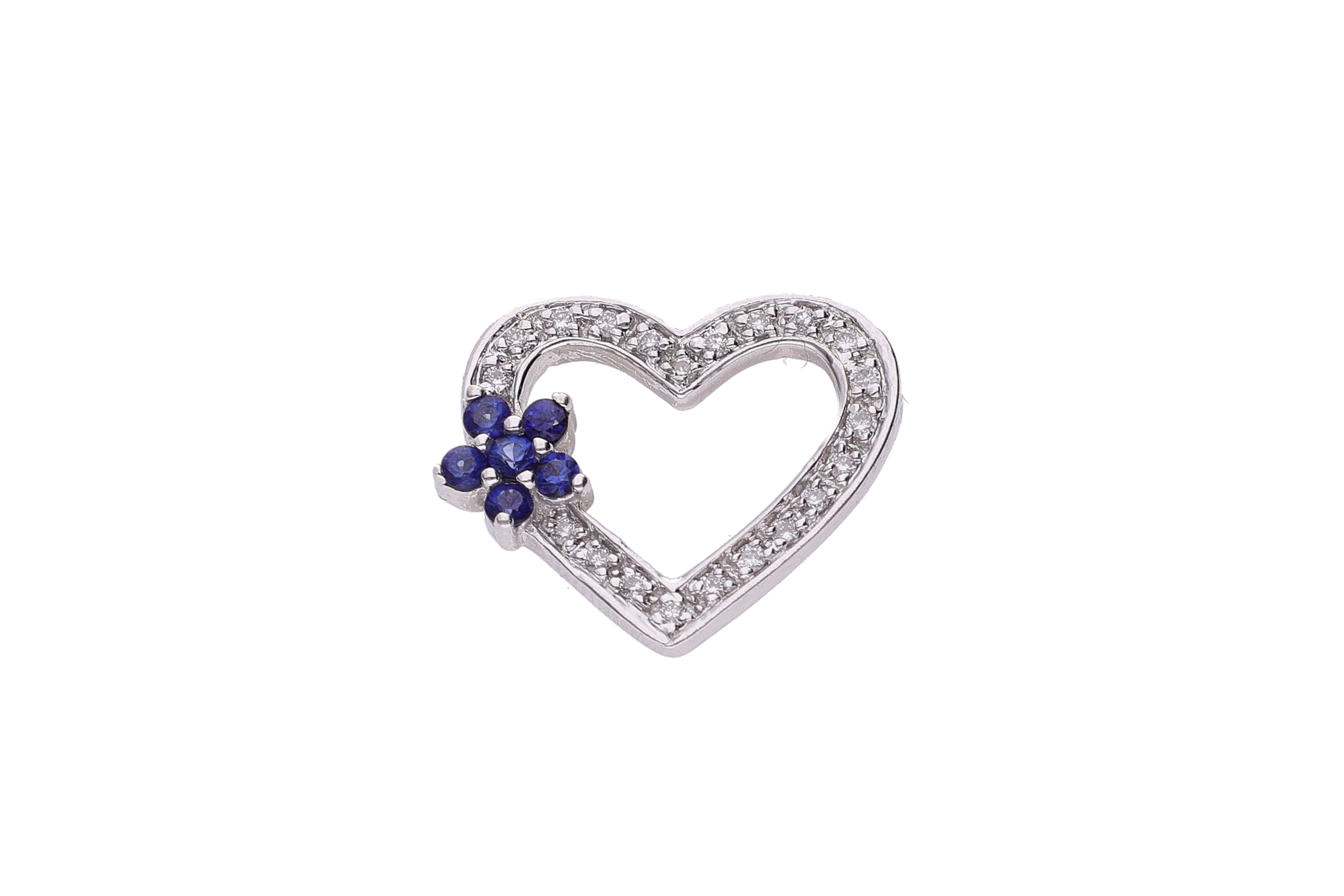 Pendente con pietre e diamanti - Asta Preziosi
